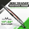 Resistance Trainer - Adjustable Archery Training Tool with 10"- 32"