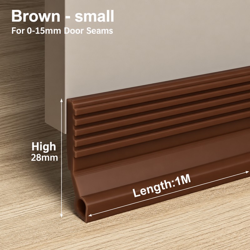 1M Door Bottom Sealing Strip for Door Gaps – Windproof