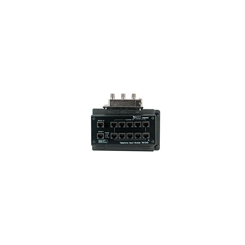 On-Q CO1045 8x10 Combo Module Rj45 W/Rj31x, 10X9, Black