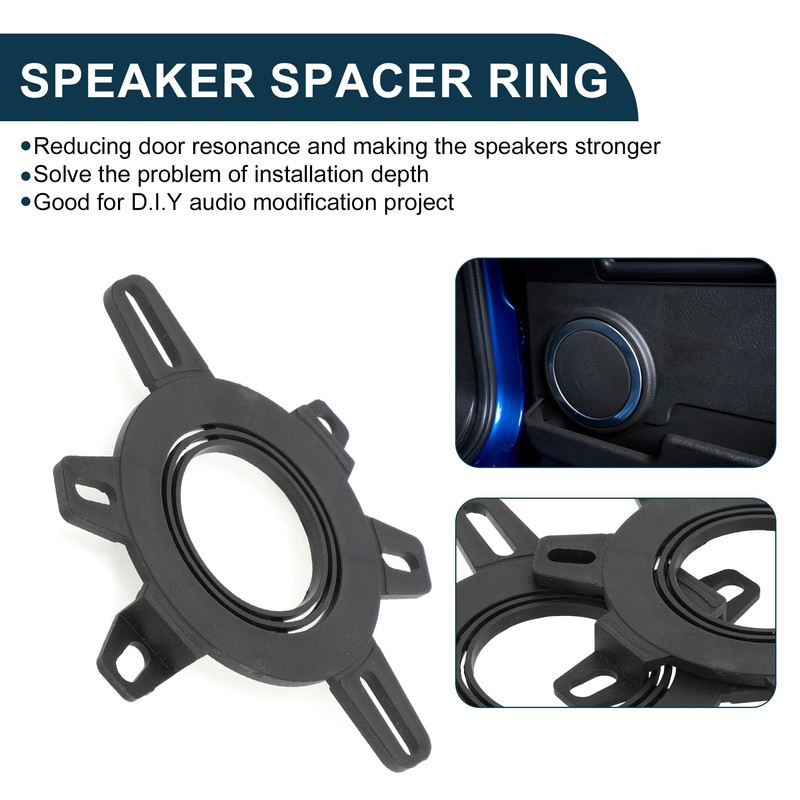 TUCKBOLD Car Boat RV Speaker Spacer Ring Midrange Speaker Spacer