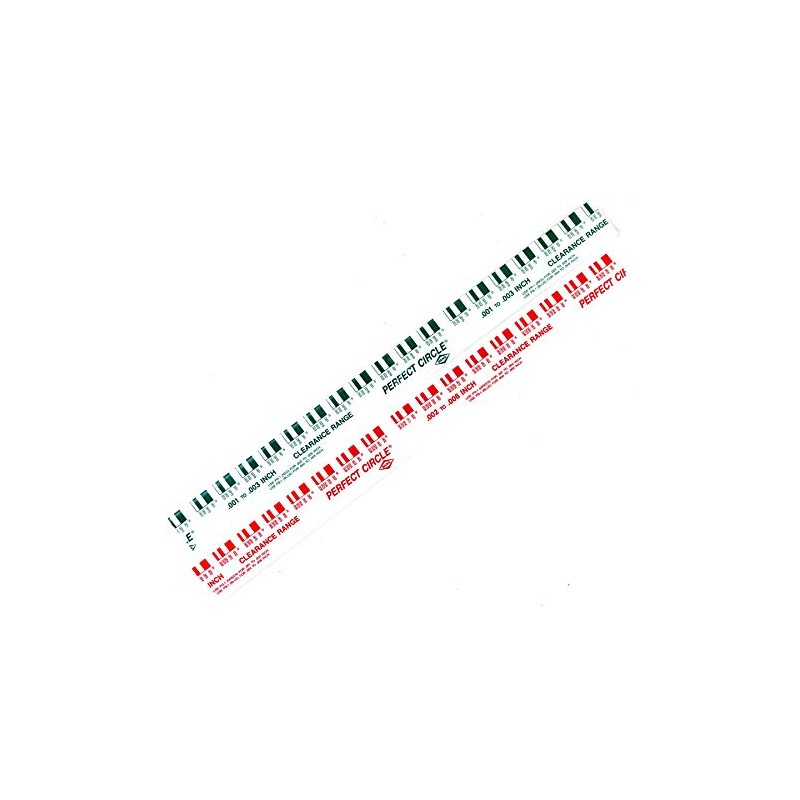 Powerbuilt Plastigauge, Engine Bearing Clearance Measuring Tool, Includes Green (.001"–.003")