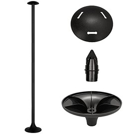 NEXCOVER Boat Cover Support Pole | Adjustable Height from 12" to 54" | 6-Stage Extension Pole | ABS Support Pole for Boat Cover (1 Pack) | Reinforced Support Pole System | Black