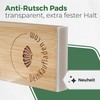 Short Wardrobe Drawer Separation System Made of Bamboo (Set of