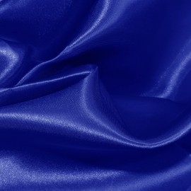 VACVELT VACVELT Charmeuse Satin Fabric by The Yard, 60 Inch Wide Royal Blue Satin Fabric Shiny & Soft Cloth Fabric, Silky Satin Fabric for Bridal Dress, Wedding Decorations, Crafts, Sewing, Draping (10 Yards)