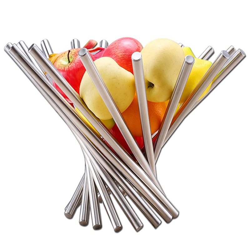 STARVAST Stainless Steel Creative Collapsible Fruit Basket Table Decoration Fruit