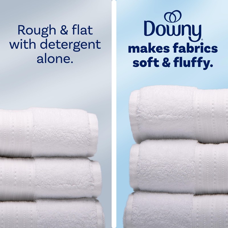 Downy Free & Gentle Liquid Fabric Softener, 44 fl oz,