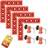 YUENGJGI 90 Degree Angle Clamps Positioning Square Set, Rectangular Clamps