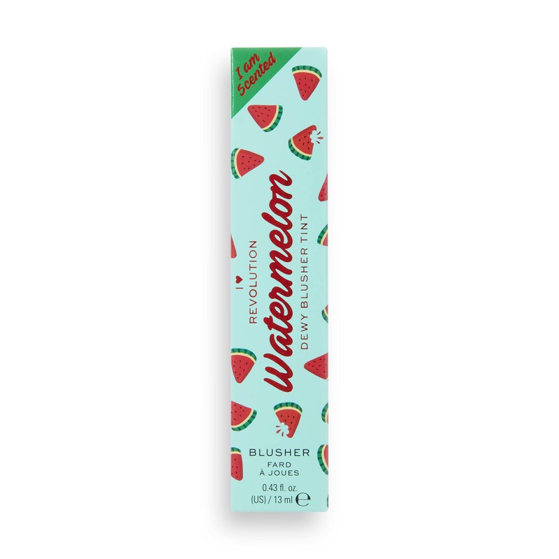 I Heart Revolution, Watermelon Dewy Blusher Tint, Juicy, Light to