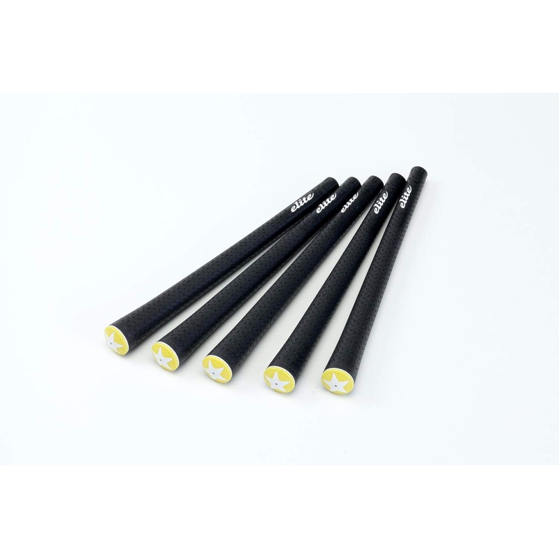 elitegrips Y360°SV M58 Golf Grips, Set of 5, Berlina Black/Acid