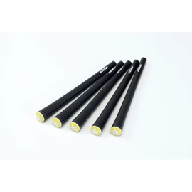 elitegrips Y360°SV M58 Golf Grips, Set of 5, Berlina Black/Acid Yellow, Backline Included