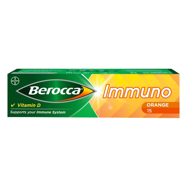 Berocca Immuno – Energy and Immune support 15 tablets