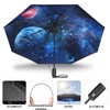 ZUOYOUZ Windproof Umbrella, Compact Pocket Umbrella, Automatic Open and Close,