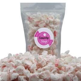 Gourmet Soft and chewy Salt Water Taffy Candies - Individually Wrapped - Bulk bags (Peppermint, 2 Pound (Pack of 1))