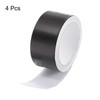 uxcell Aluminum Foil Tape 2 Inch x 55 Yards Black