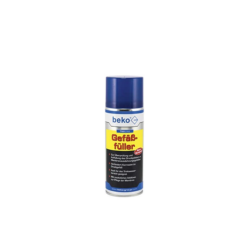 beko TecLine 296 7 400 Vessel Filler 400 ml Flammable