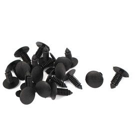 sourcing map 8mm x 6mm Hole Car Fender Fir Tree Clips Rivets Retainer 20pcs