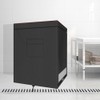 Black Freezer Cover, Freezer Cover, Waterproof 210D Oxford Protective Cover