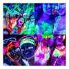 Sr Oferton Pintura Corporal Paintglow Body Paint Fluorescente 12 Piezas
