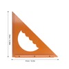 31 X 31cm Woodworking Triangle Ruler High Accuracy 90° Right