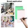 YWKJDDM 8PCS Small Pocket Notebook, A7 Spiral Memo Pads, Pocket
