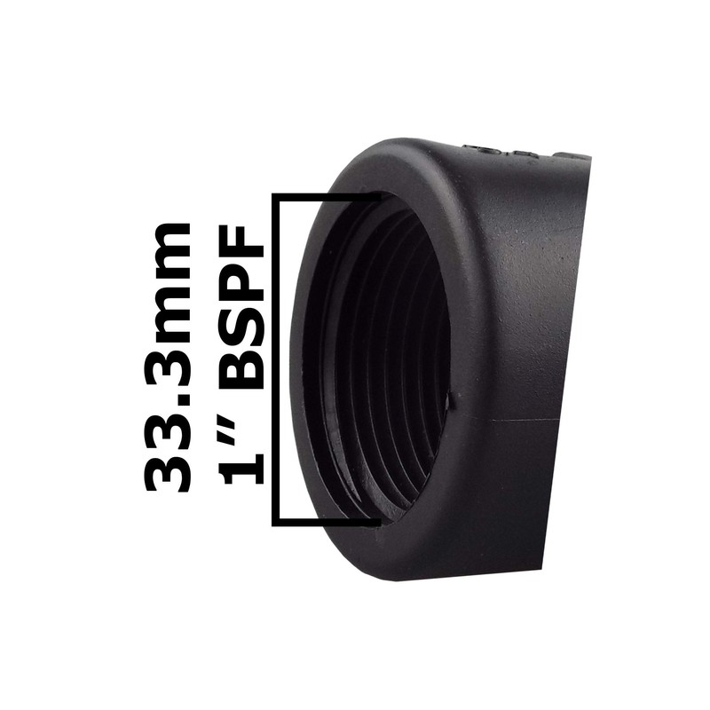 Water butt/rain barrel/water storage tank barbed hosetail for overflow/outlet,1/2"-2" options