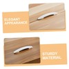 ORFOFE 3pcs Freezer Door Handle Replacement Plastic Refrigerator Handle Easy