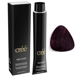Cree Professional Permanent Hair Color, 100ml - 3.4 fl.oz. (Intense Irisee Light Brown 5.22)