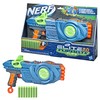 NERF Elite 2.0 Flipshots Flip-8 Blaster, Rotating Dart Barrels, 8-Dart