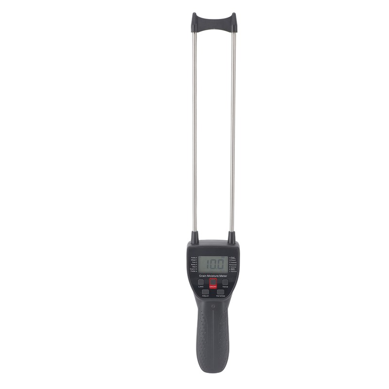Grain Moisture Meter Tester Portable Digital with Voice Probe 300mm