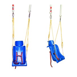 Skillbuilders Full Support Swing Seat Bounce Adapter, 1 Each,White