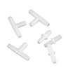BUGUUYO Air Connector Kit 40pcs Plastic Inline Tubing for Aquarium