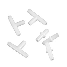 BUGUUYO Air Connector Kit 40pcs Plastic Inline Tubing for Aquarium Fish Tank Connectors Tee Joints