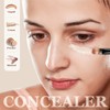 12 Pieces Small Concealer Brush Flat Lip Concealer Brush Under
