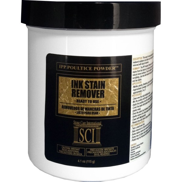 SCI Ink Stain Remover IPP Poultice Powder Ready to Use