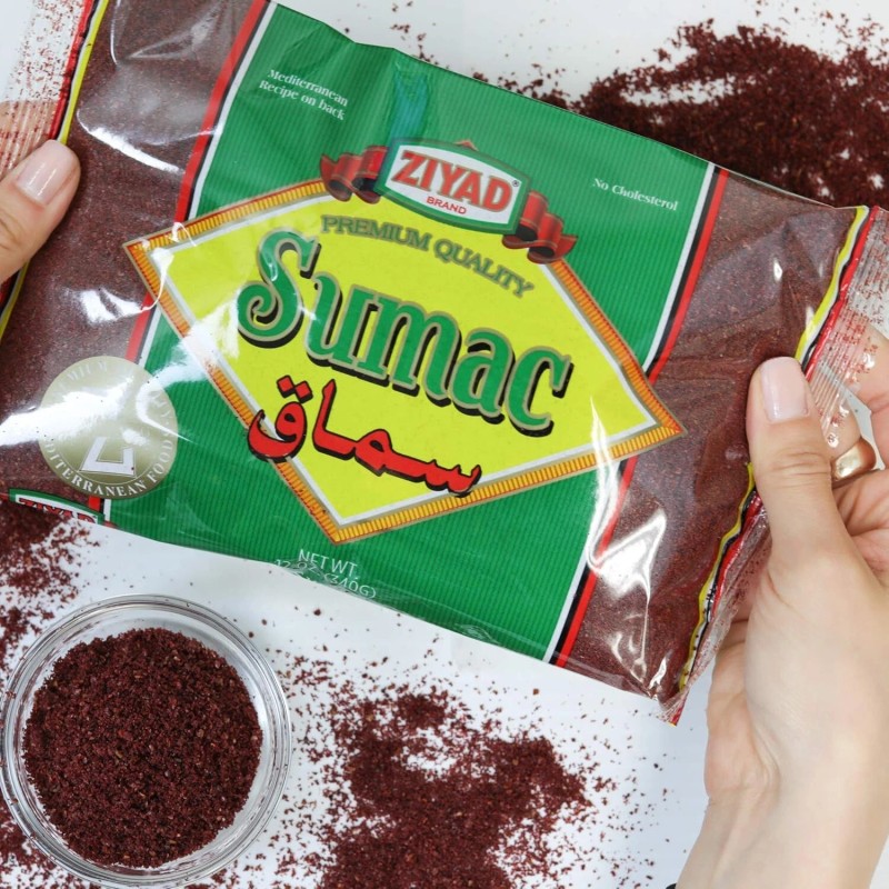 Ziyad Premium Sumac Spice, Flavorful Spices, No Additives 12oz
