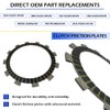 GOLKNHA Clutch & Gasket Kit Compatible with Yamaha YZF R6