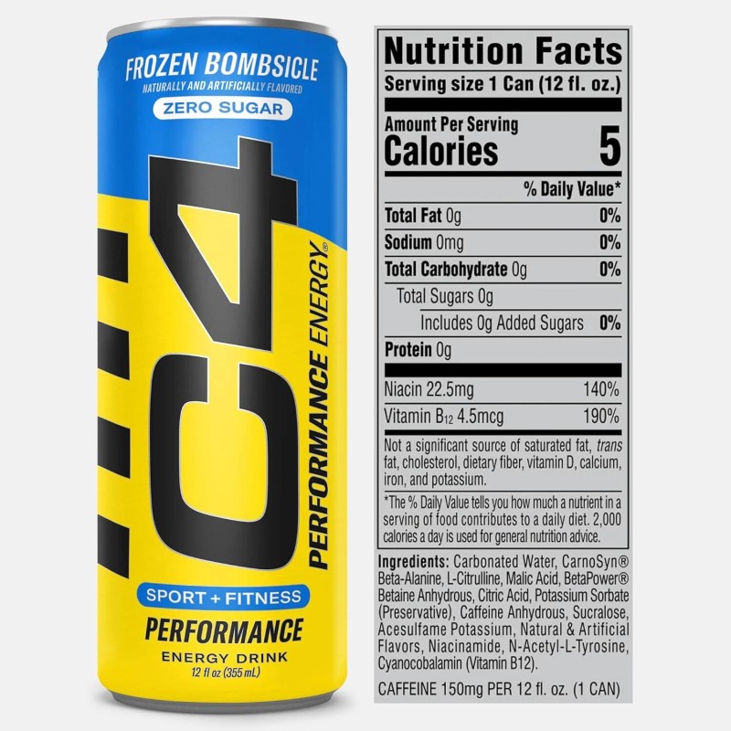 Cellucor C4 Sugar Free Energy Drink Variety Pack 12 Fl