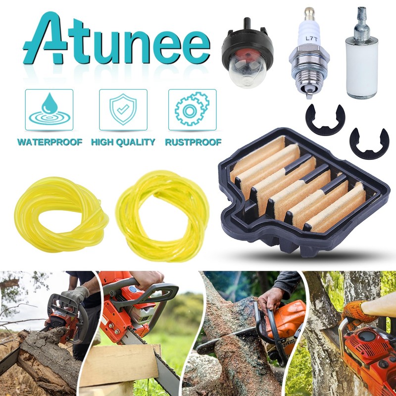 Atunee Air Fuel Filter Line for Poulan Pro PP5020AV Chainsaw