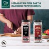 Soeos Himalayan Pink Salt 20oz + Rainbow Peppercorns 8oz, Salt