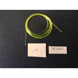 FIBER OPTICS, .019 , YELLOW