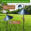 Btfcrochook Squirrel Proof Baffle for Bird Feeder Pole, 16 Inch