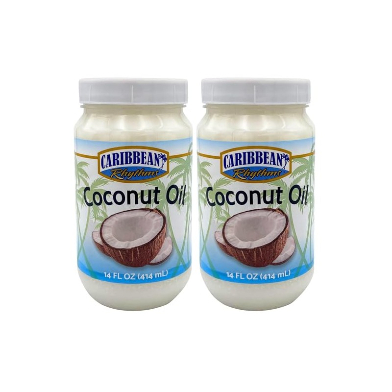 Caribbean Rhythms Coconut Oil, 14 oz. (Pack of 2)