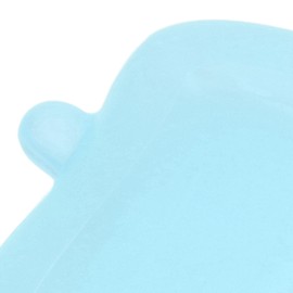 Baby Squeeze Proof Food Pouch, Reusable and Convenient Juice Bag Holder, Adorable Design, Safe and Healthy Mealtime Solution with Easy to Use and Clean Features (Blue)