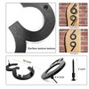 yoocada 10 Inch House Numbers Large Floating Address Numbers, Modern