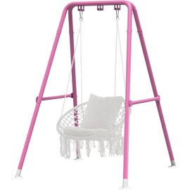 G TALECO GEAR Hammock Chair Stand,Heavy-Duty Steel 300LBS Multi-Use Hammock Stand for Outdoor Indoor, Swing Chair not Include