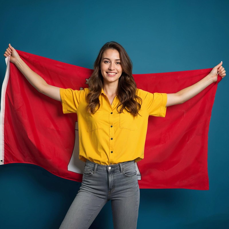 PHENO FLAGS Hamburg Flag 90 x 150 cm - Weatherproof