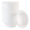 PLASTICPRO 800 Count Disposable 5 ounce White Plastic Dessert Bowls
