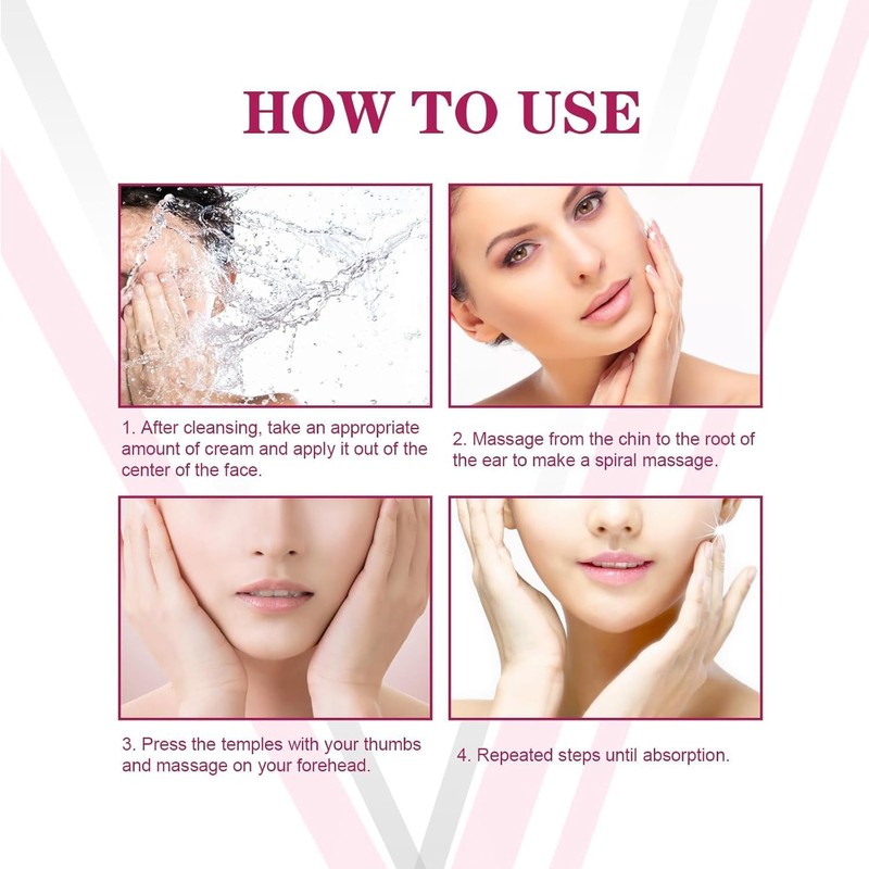 Crema V Lifting para Rostro, Reafirmante y Reductora de Papada