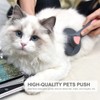 Cat Self Cleaning Slicker Brush Dog Brush Pets Push Hair