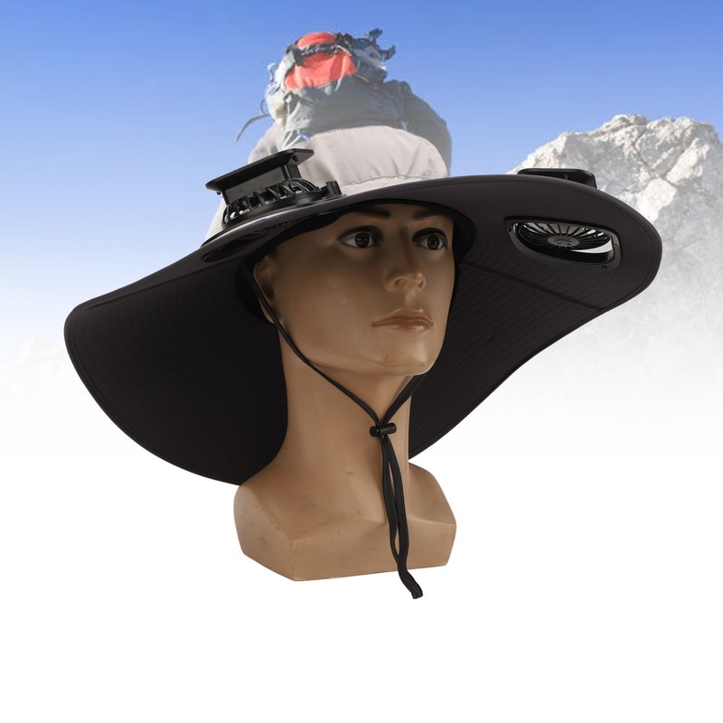 Sun Hat Wide Brim Breathable Sun Proof Fisherman Hat with
